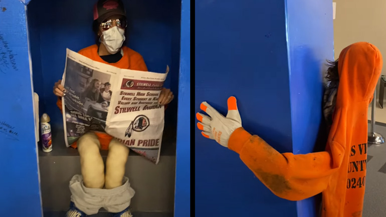 Ξεκαρδιστική στολή για το Halloween