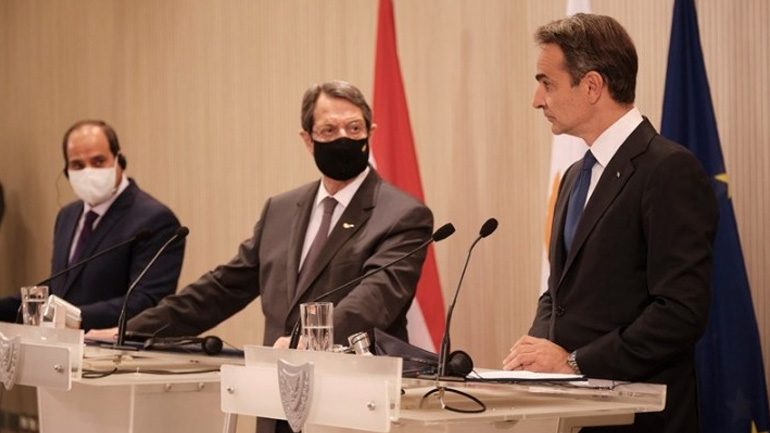 Συναντήσεις Μητσοτάκη με Σίσι και Αναστασιάδη