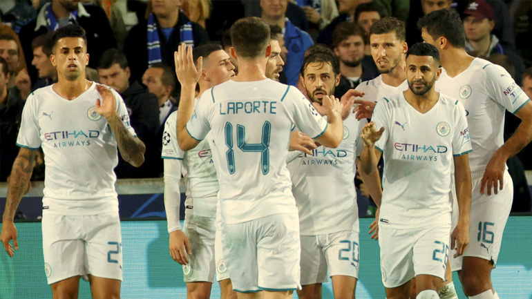 Champions League: «Άστραψε και βρόντηξε» στο Βέλγιο η Σίτι, συνέτριψε 5-1 την Μπριζ
