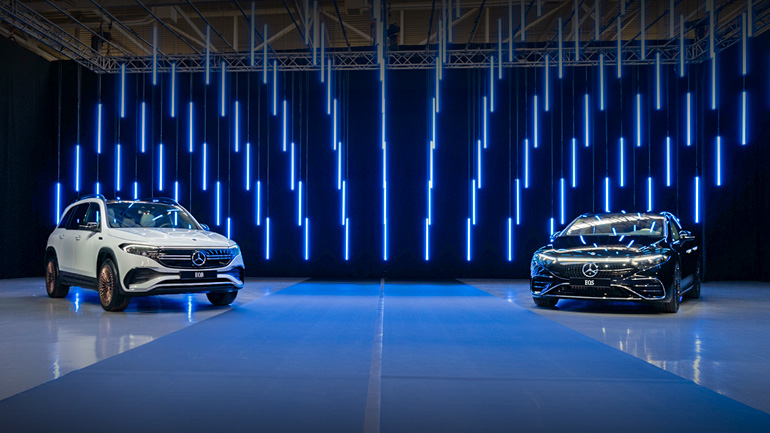 Η Mercedes παρουσίασε δύο αμιγώς ηλεκτρικές εκδόσεις- Πρώτη «γεύση» από τις EQB και EQS