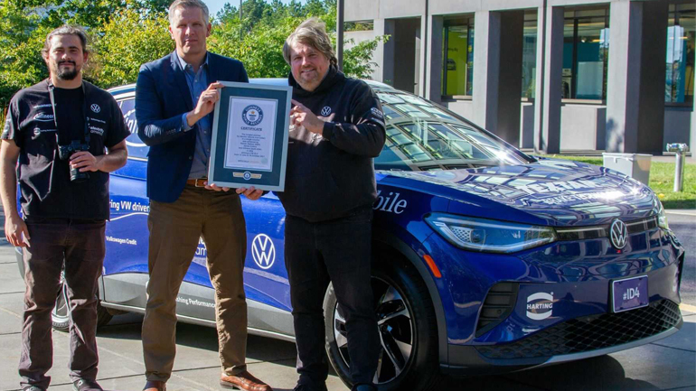 56.300 χιλιόμετρα, 208 στάσεις για φόρτιση, 97 ημέρες