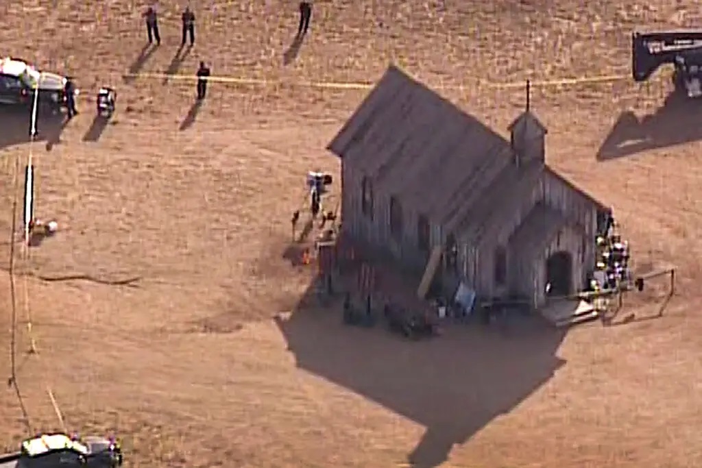 Το σημείο που διεξάγονταν τα γυρίσματα της ταινίας και σημειώθηκε το τραγικό συμβάν