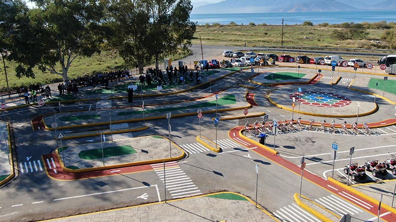 Εγκαινιάστηκε το Πάρκο Κυκλοφοριακής Αγωγής του Δήμου Ναυπλιέων