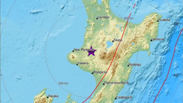Ισχυρός σεισμός 5,6 Ρίχτερ στη Νέα Ζηλανδία