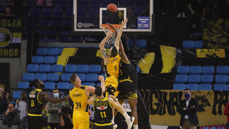 Νίκη με την υπογραφή Πετρόπουλου για την ΑΕΚ, 64-63 τον Άρη