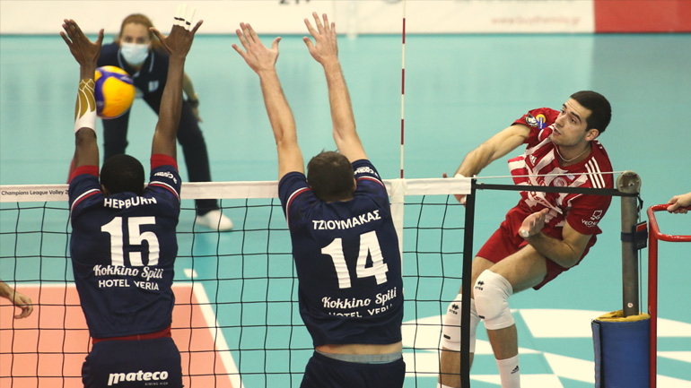 Βόλεϊ ανδρών: Διπλασίασαν τις νίκες τους Ολυμπιακός και Παναθηναϊκός