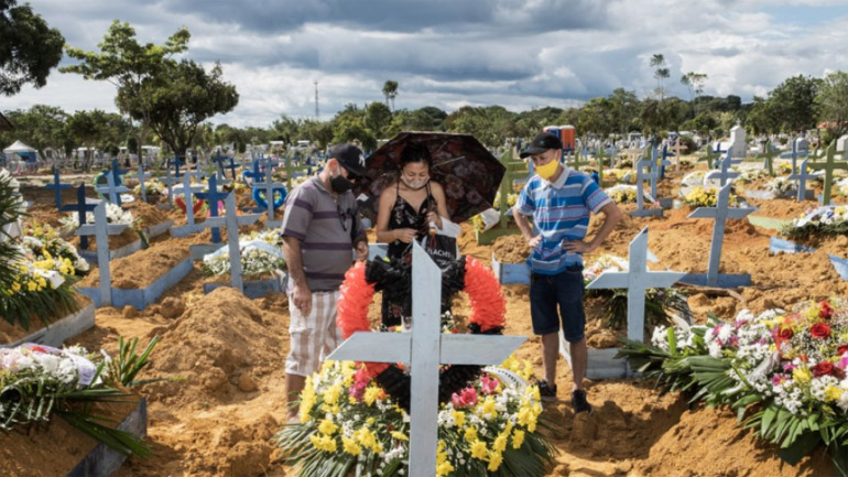 Βραζιλία: Εκατοντάδες θάνατοι και χιλιάδες νέα περιστατικά Covid-19 σε 24 ώρες