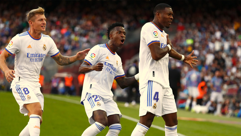 Άλωσε το «Camp Nou» η Ρεάλ, 2-1 την Μπαρτσελόνα