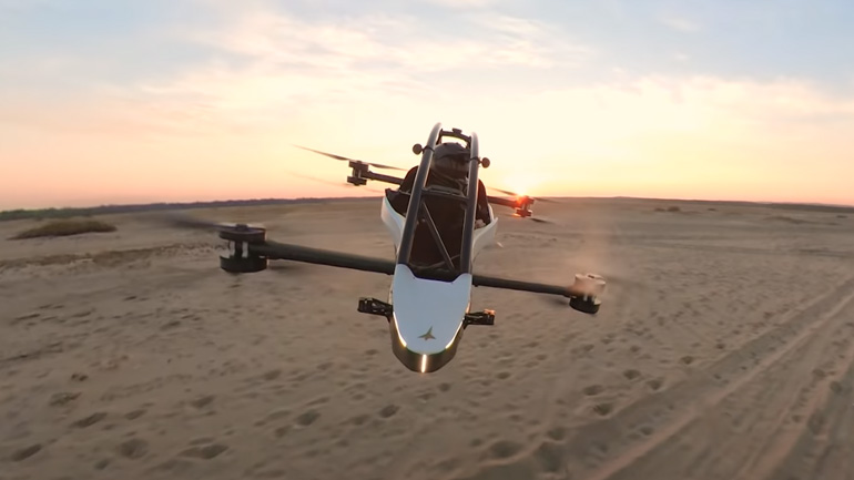 Jetson ONE: To ηλεκτρικό εναέριο όχημα