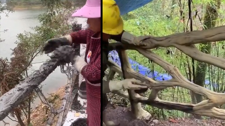 Φράχτης από τσιμέντο