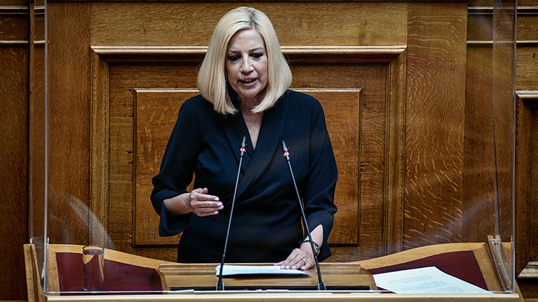 Φώφη Γεννηματά: Την Τετάρτη η κηδεία της – Λαϊκό προσκύνημα στη Μητρόπολη Αθηνών