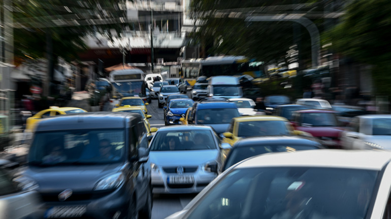 Μποτιλιάρισμα στη λεωφόρο Κηφισού