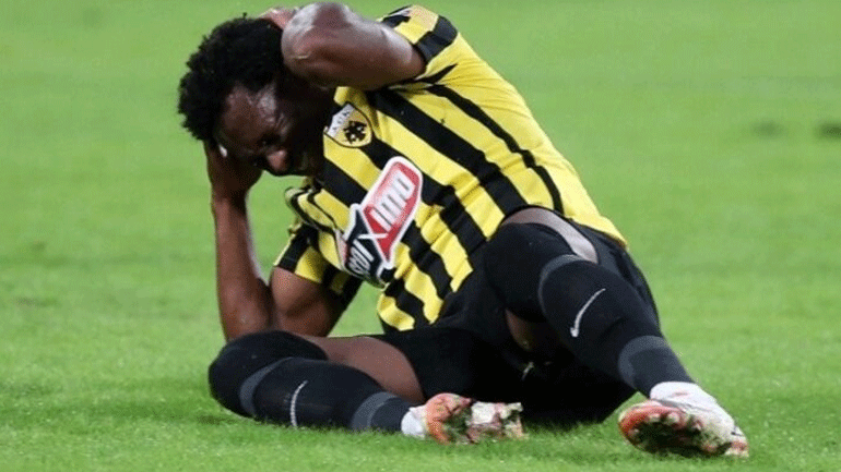 ΑΕΚ: Κάκωση στον αυχένα ο Γκαρσία