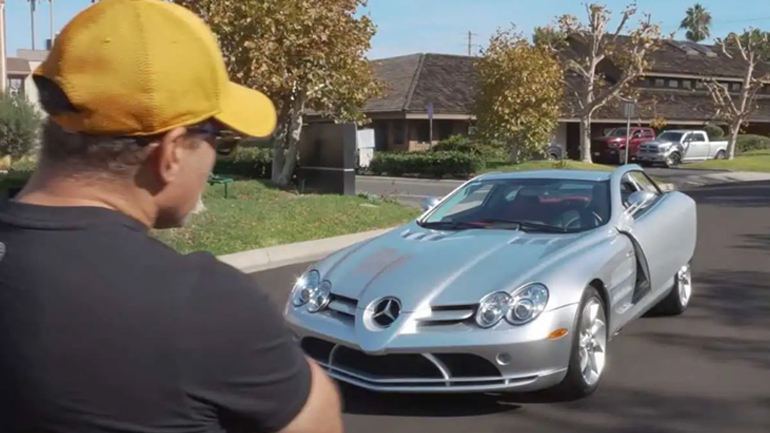 Ο συγκεκριμένος επιχειρηματίας επενδύει «γερά» στη ξεχωριστή Mercedes-Benz SLR McLaren