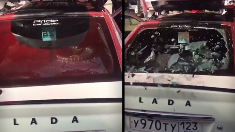 Subwoofer σε αυτοκίνητο Subwoofer σε αυτοκίνητο