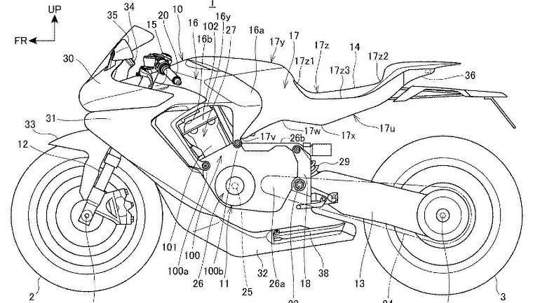 Τα σχέδια που διέρρευσαν εμφανίστηκαν στο έγκυρο αμερικανικό CycleWorld.com.