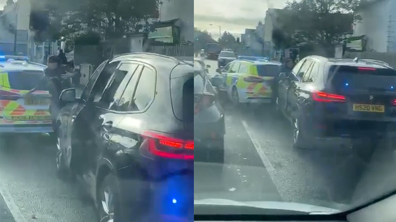 Περιπολικό χτυπά αστυνομικό