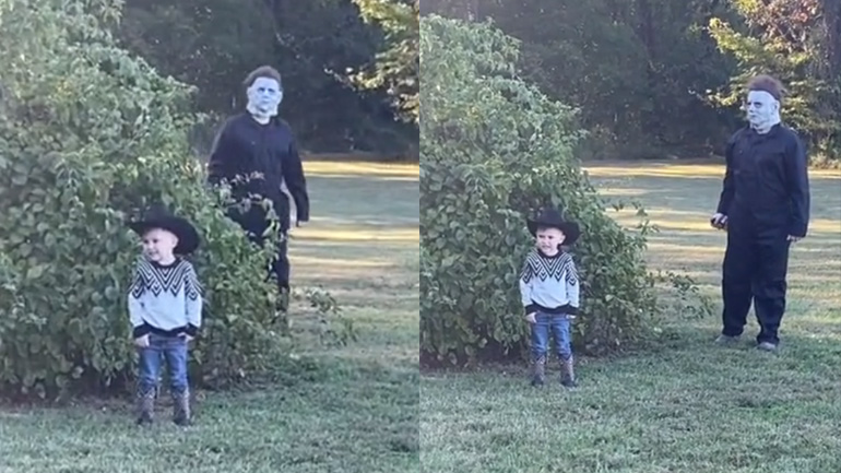 Όταν ένα μικρό αγόρι συναντά τον Michael Myers