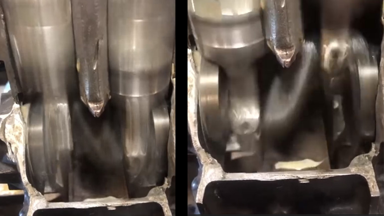 Πιστόνια σε λειτουργία