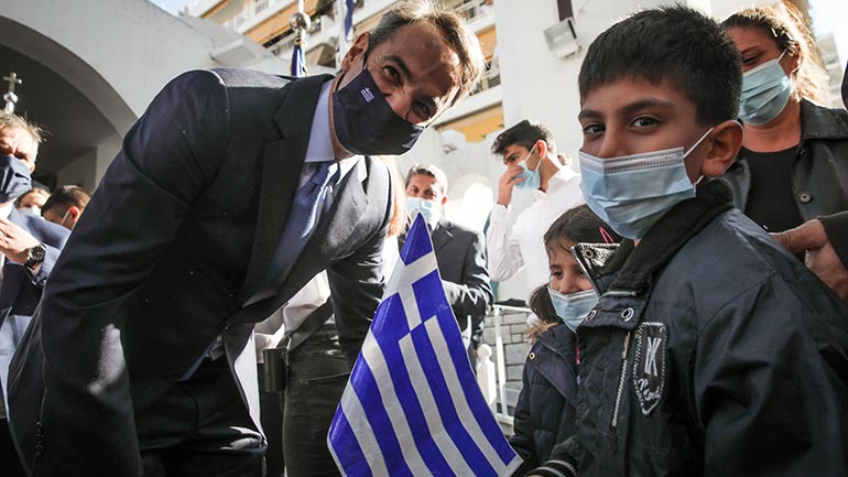 Κυρ. Μητσοτάκης: Τιμούμε σήμερα αυτούς οι οποίοι αγωνίστηκαν κόντρα στο φασισμό και στον κατακτητή