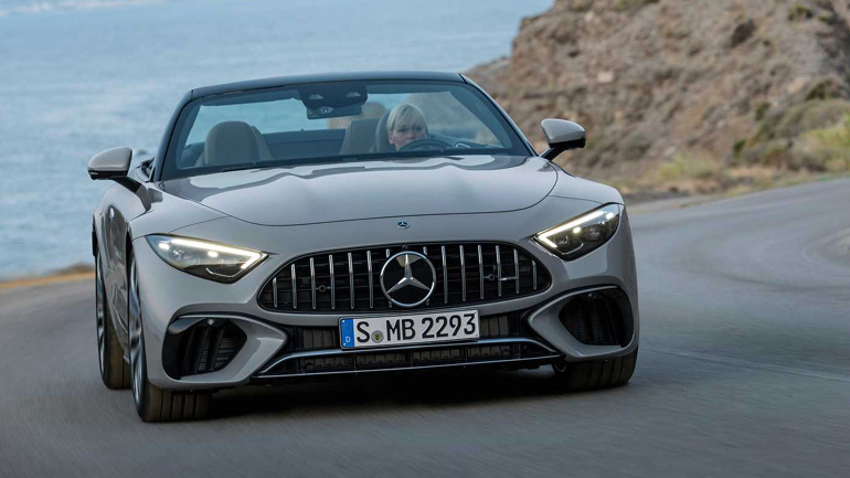 Νέα Mercedes SL – AMG. Με V8 κινητήρα και υφασμάτινη οροφή