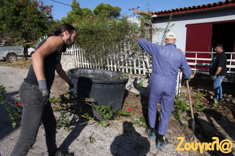 Η ανταπόκριση του κόσμου στο κάλεσμα του πυρόπληκτου ήταν μεγάλη