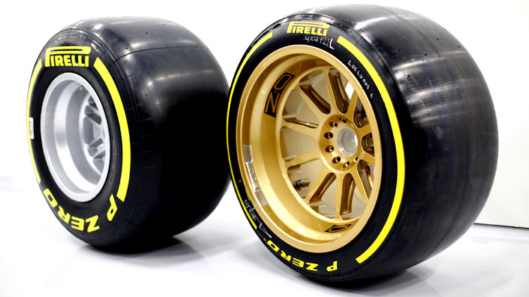 Τι αλλάζει από του χρόνου στις διαστάσεις των ελαστικών στην Formula1