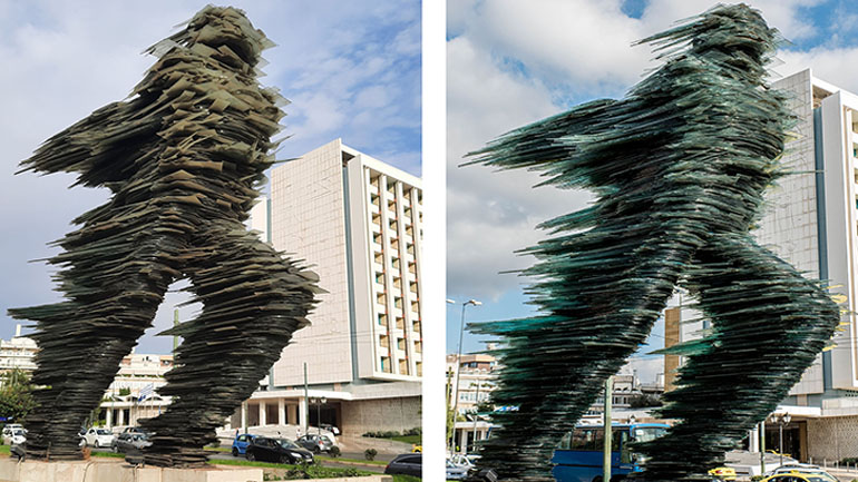 Καθαρίστηκε μετά από 7 χρόνια ο «Δρομέας» του Κ. Βαρώτσου