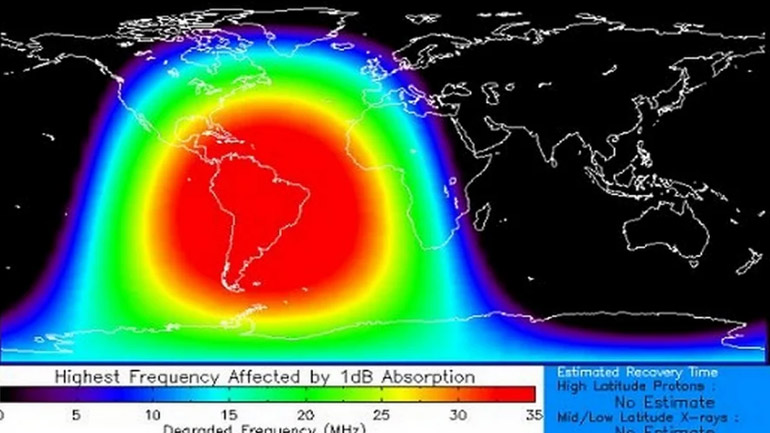 Ισχυρή ηλιακή έκλαμψη και μπλακ άουτ σε ραδιοσυσκευές στη Νότια Αμερική
