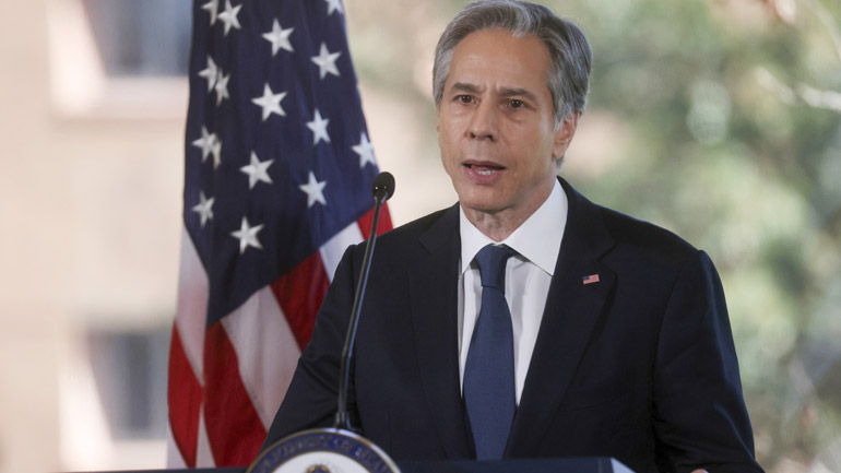 Συνάντηση Μπλίνκεν με τον ΥΠΕΞ της Κίνας σήμερα στη Ρώμη