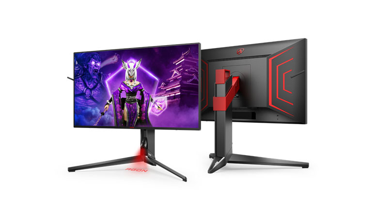 H AGON by AOC παρουσιάζει τρεις οθόνες που απευθύνονται σε ανταγωνιστικούς gamers