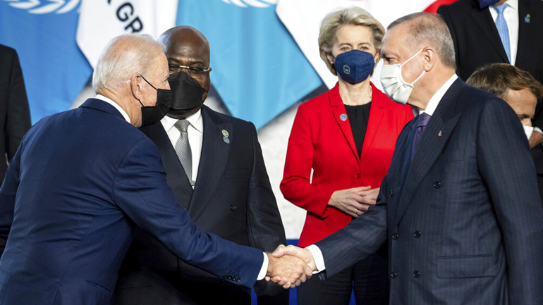 Συνάντηση Τζο Μπάιντεν με Ταγίπ Ερντογάν