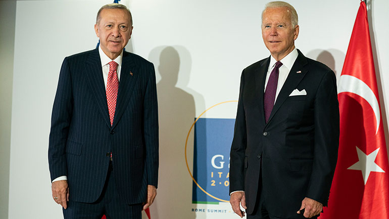 Ανθρώπινα δικαιώματα και S-400 στη συνάντηση  Μπάιντεν-Ερντογάν