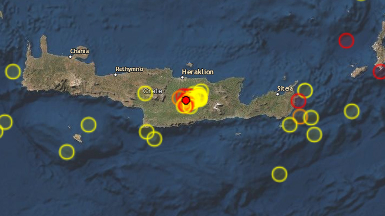 Σεισμός 3.1 Ρίχτερ στην Κρήτη