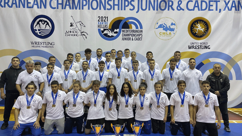 Πάλη: Σάρωσε τα χρυσά η Ελλάδα στο Μεσογειακό πρωτάθλημα