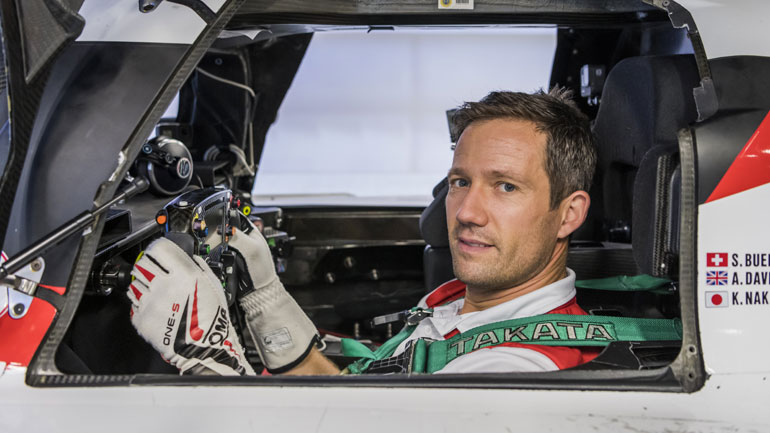 O Sébastien Ogier σε rookie test