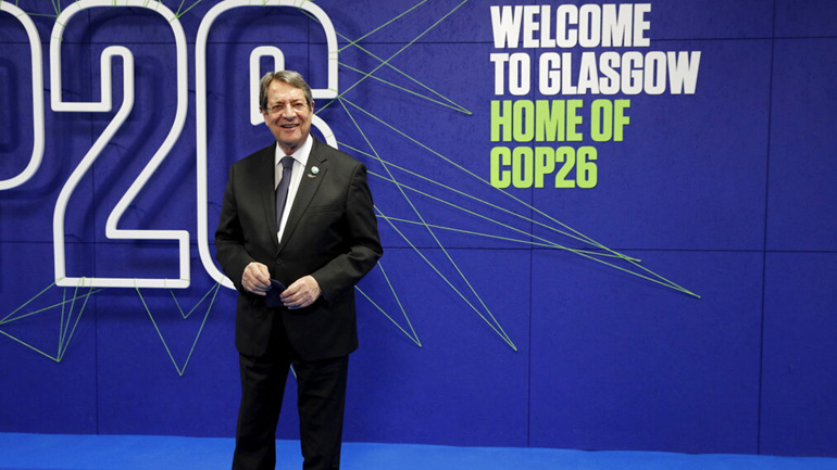 Σύνοδος COP26: Οι επαφές του Νίκου Αναστασιάδη με ηγέτες κρατών