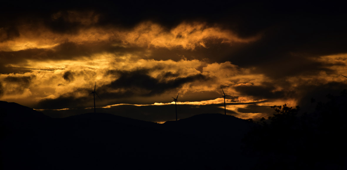 Δύση ηλίου στην Αργολίδα