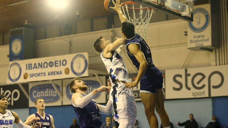 FΙΒΑ Europe Cup: Εντός έδρας ήττα για τον Ηρακλή, έχασε 92-83 από την ΖΖ Λέιντεν