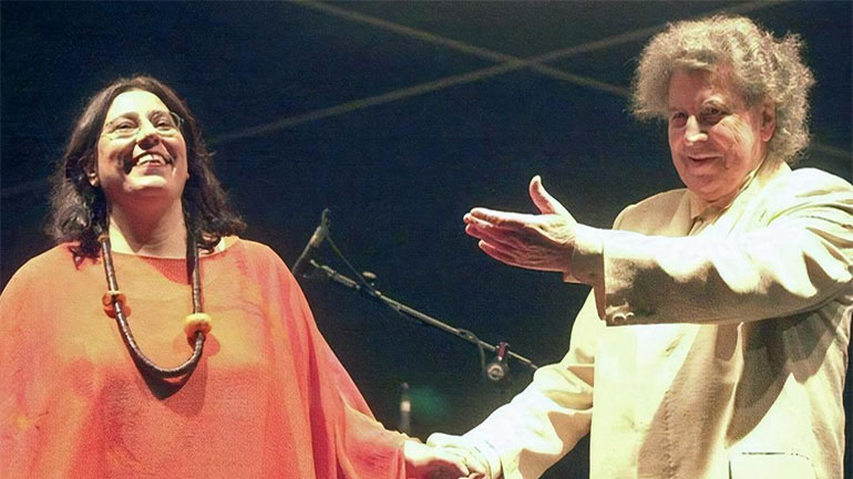 Ένα αφιέρωμα στον Μίκη Θεοδωράκη με τη Μαρία Φαραντούρη