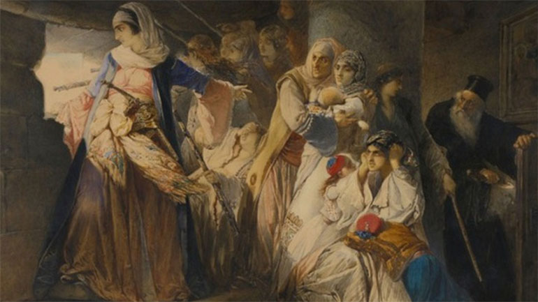 «Θησαυροί φιλελληνικής ζωγραφικής» στο Μουσείο Μπενάκη