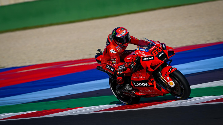 Francesco Bagnaia #63.