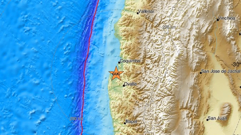 Σεισμός 5,3 Ρίχτερ στη Χιλή