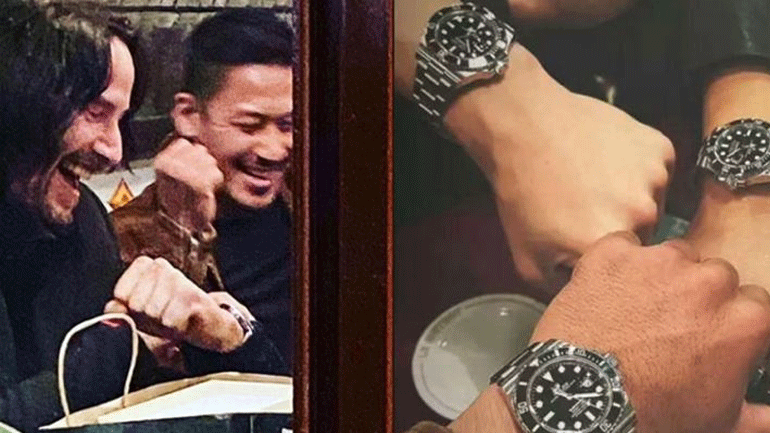 Κι όμως ο Keanu Reeves χάρισε Rolex στους κασκαντέρ του!