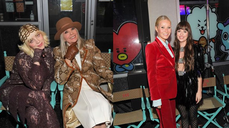 Love Parade: Τι φόρεσαν οι front row celebrities στο fashion show του οίκου Gucci