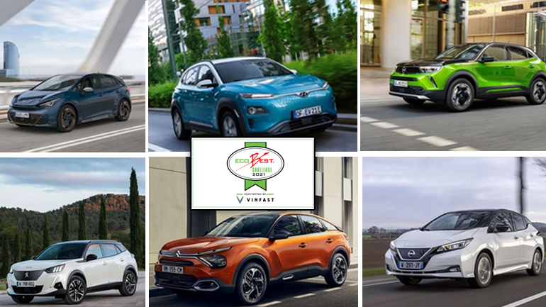 Δεκαπέντε ηλεκτρικά αυτοκίνητα στο μικροσκόπιο των δημοσιογράφων του «AutoBest Eco Challenges 2021»