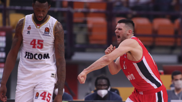 Ασταμάτητος ο Ολυμπιακός, 86-65 τη Μονακό