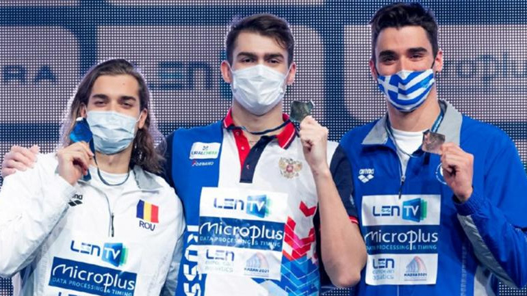 Κολύμβηση (Ευρωπαϊκό 25άρας πισίνας): Χάλκινο μετάλλιο ο Χρήστου στα 100μ. ύπτιο Κολύμβηση (Ευρωπαϊκό 25άρας πισίνας): Χάλκινο μετάλλιο ο Χρήστου στα 100μ. ύπτιο