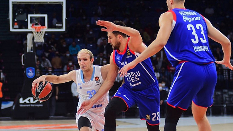 Θρίαμβος στην Τουρκία για τη Ζενίτ, νίκησε 90-79 την Εφές