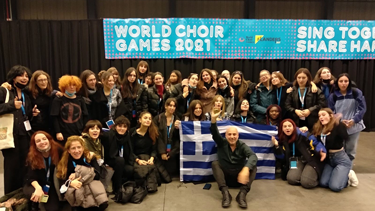 Χρυσό μετάλλιο για το Μουσικό Σχολείο της Αθήνας στην Ολυμπιάδα Χορωδιών